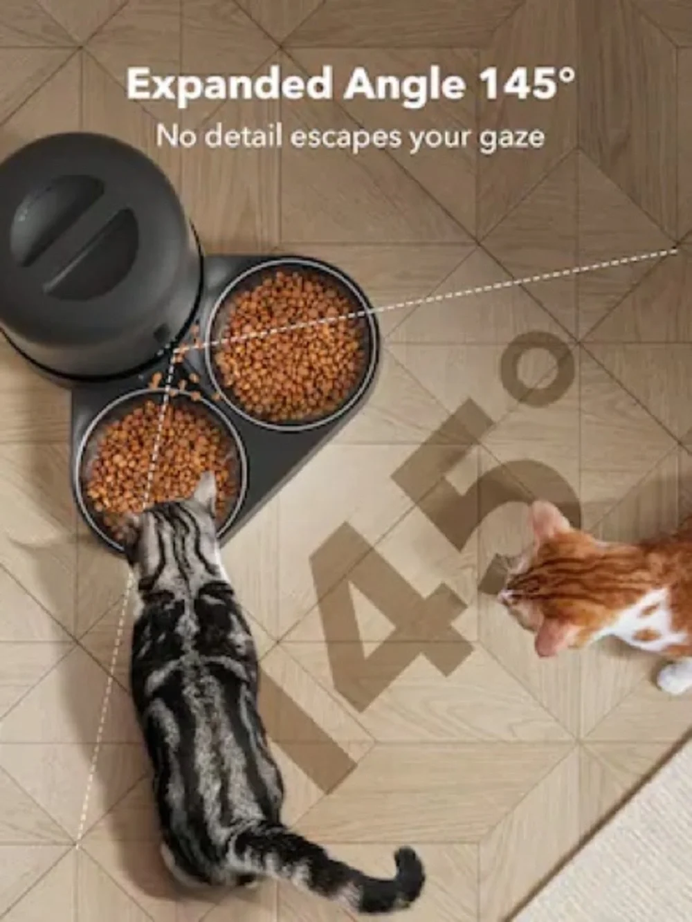 PETLIBRO Granary Smart Feeder Dual Bowl 5G WiFi Automatic Pet Feeder
